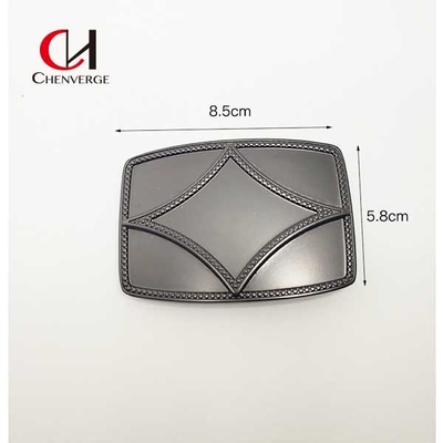 Multipurpose Rustproof Plate Style Buckle , Wear Resistant Belt Buckle Plate